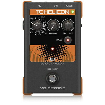 Used  TC HELICON Echo Tap Delay VOICETONE E1