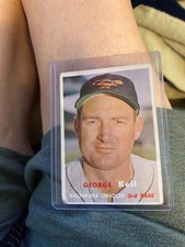 1957 Baseball #230 George Kell EX+
