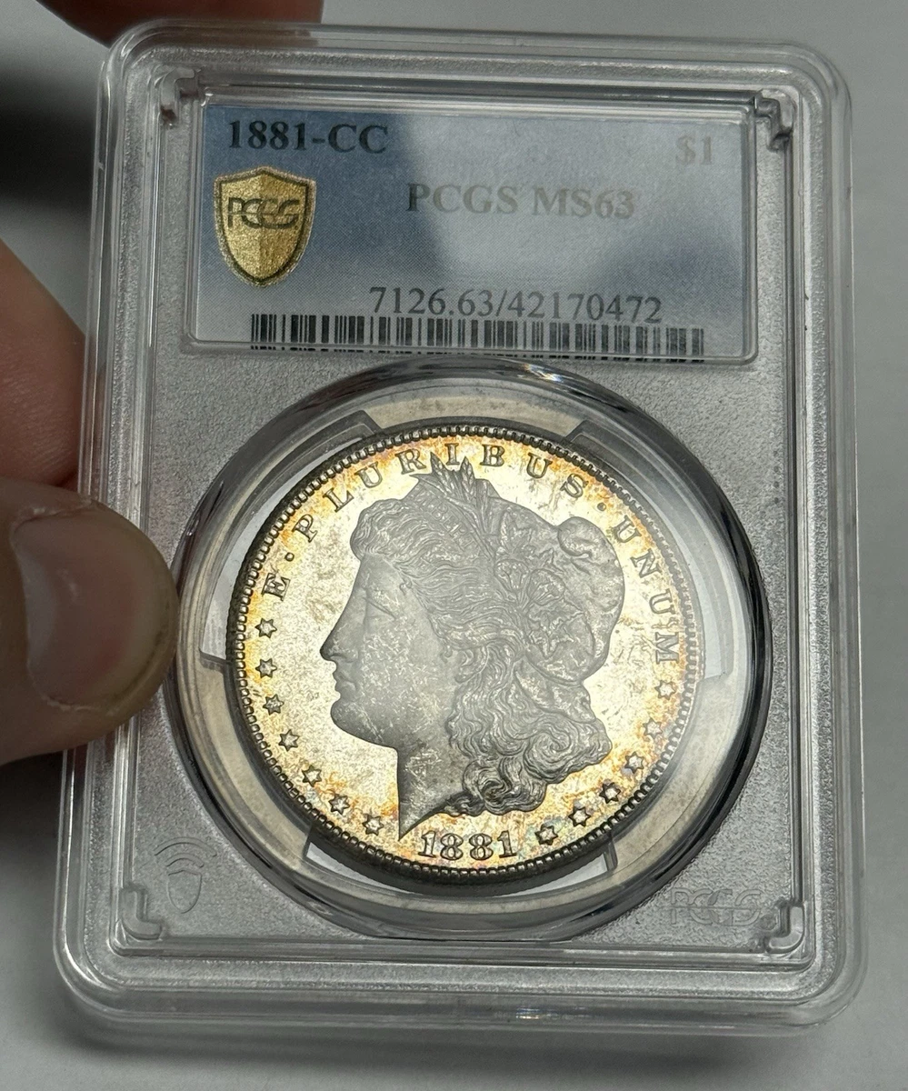 1881年 モルガン・ダラー $1 MS 63 MS 63 Graded 1881 Year Morgan US Dollars (1878-1921) for sale | eBay