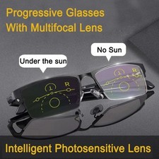German Intelligent Color Progressive Auto Focus Reading Glasses See More Clearly