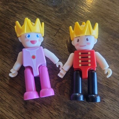 Picasso Magnetic Character Building Block King Queen Replacement Figures