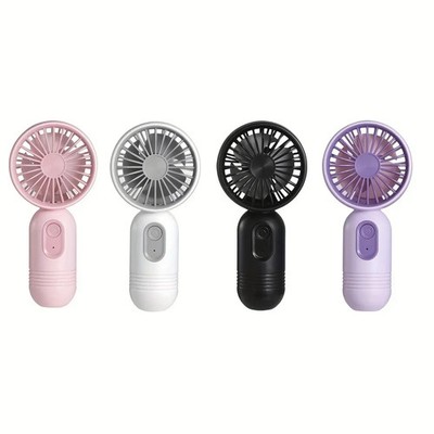 Portable Fan,Mini,Handheld Small Fan,USB Charging,3-Speed Handheld Fan
