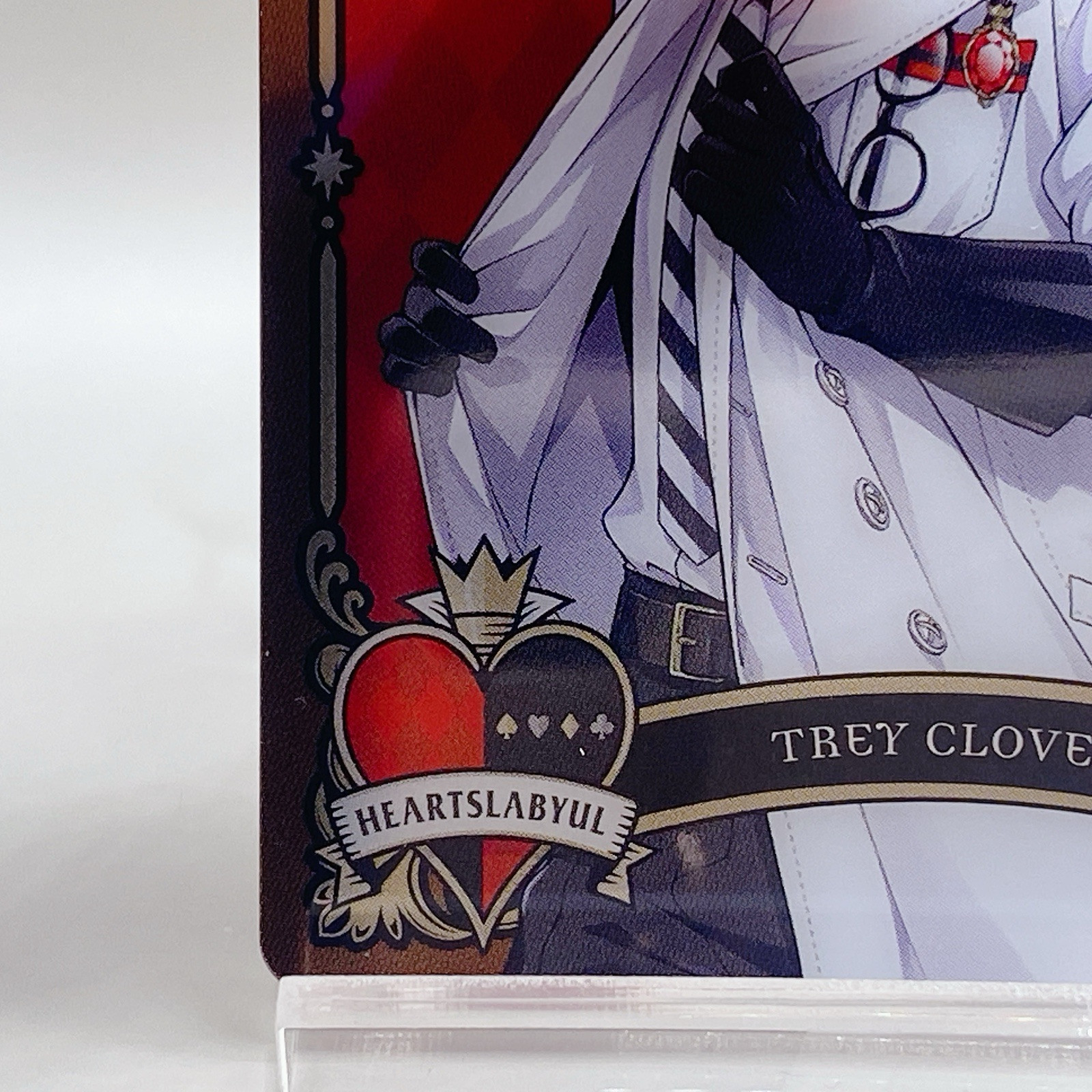 TREY CLOVER P3-04 Disney Twisted Wonderland Wafer Card Bandai TCG