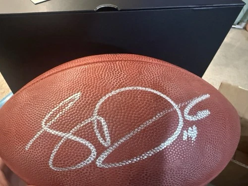 Sam Darnold Signed football. Wilson Duke. Dual Authenticated Fanatics PSA