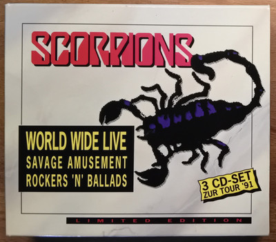 Scorpions   3 CD-Set Zur Tour '91
