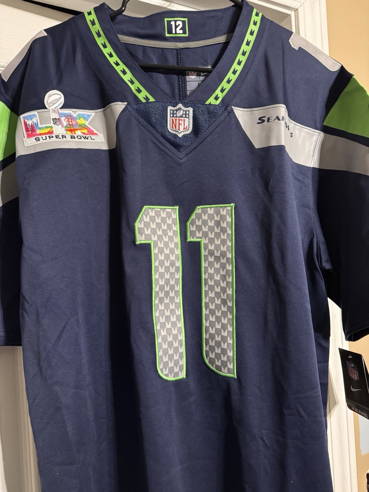 New- #11 Smith-Njigba Seattle Jersey Size Xxl