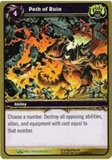Light Play WoW TCG Path of Ruin Magtheridons Lair World of Warcraft