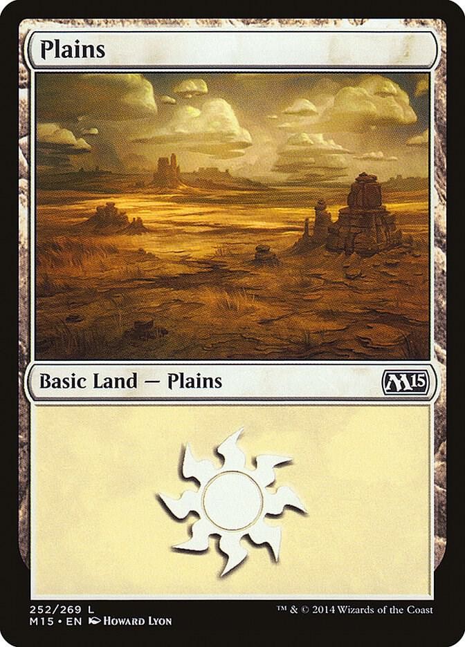 Plains () 252 Magic 2015 (M15) NM