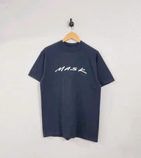 Vintage 80's Mask Movie T Shirt Men's Size Large Starring Eric Stoltz Cher Rare