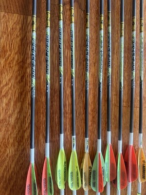 Gold Tip Pierce 300  Arrows Custom Fletch And Cut