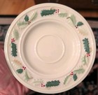 HOLLY by Belleek CUP & SAUCER Holly Berry Motif NEW NEVER USED made in Ireland — photo 5