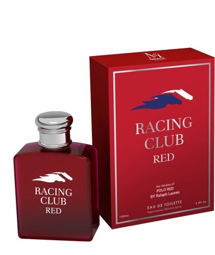 Red Racer Colonge Racing Club Red Cologne For Men 3.4 fl. oz. EDT By Mirage Brands Spray ...
