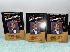 The Best of Dean Martin Variety Show VHS Lot Volumes 1 2 And Specal Used Working