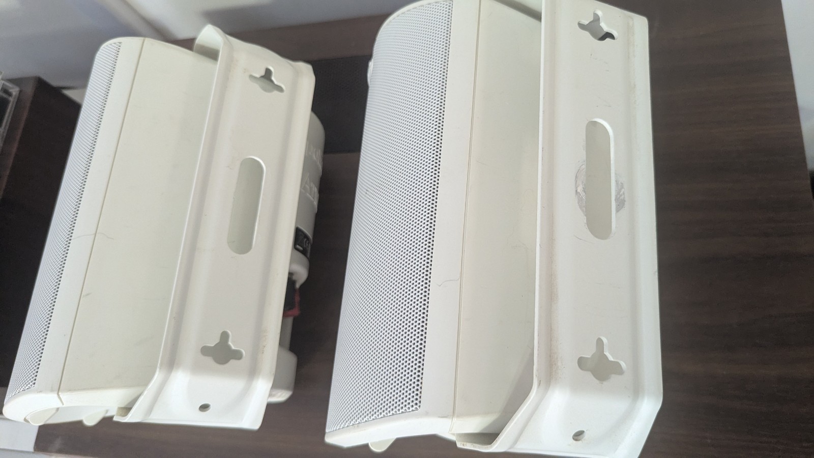 Nice Clean Polk Audio Atrium 4 Indoor Outdoor Speakers Tested Works White