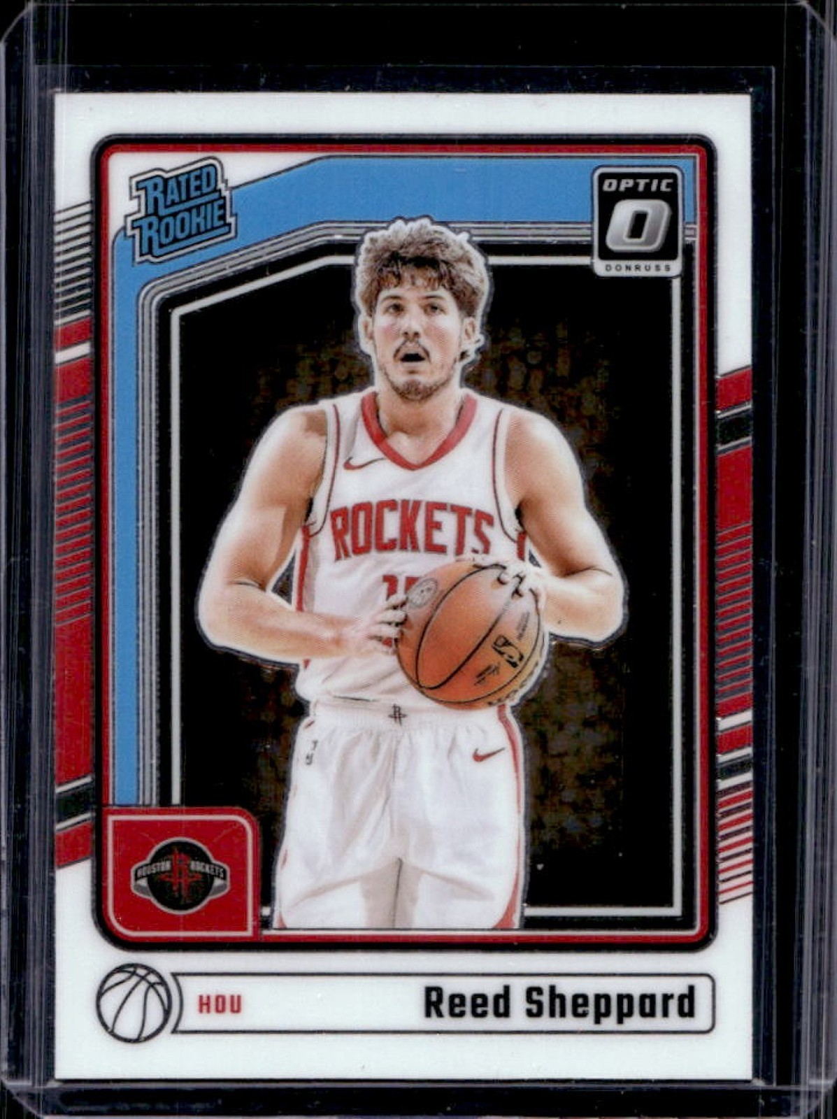 2024-25 Donruss Optic Reed Sheppard Rated Rookie #255 Rockets