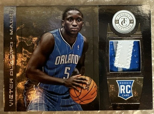 2013-14 Panini Totally Certified Prime Gold Victor Oladipo Rookie 3 Color Patch