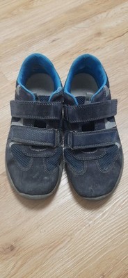 Superfit 34 Blau Klettverschluss Sneaker Leder Wasserabweisend Nicht Mehr Schön