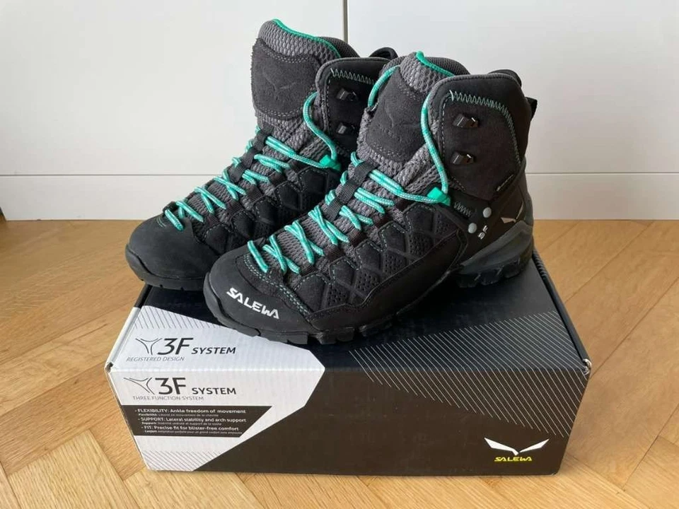 Salewa Damen-Wanderschuh Alp Trainer Mid Goretex (37)