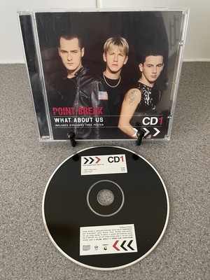 POINT BREAK - What About Us (UK 3 Tk CD Single Pt 1/Poster) 2000