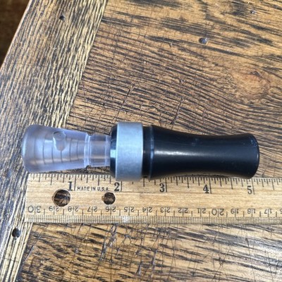 Double Reed Duck Call Black Clear Sounds Good