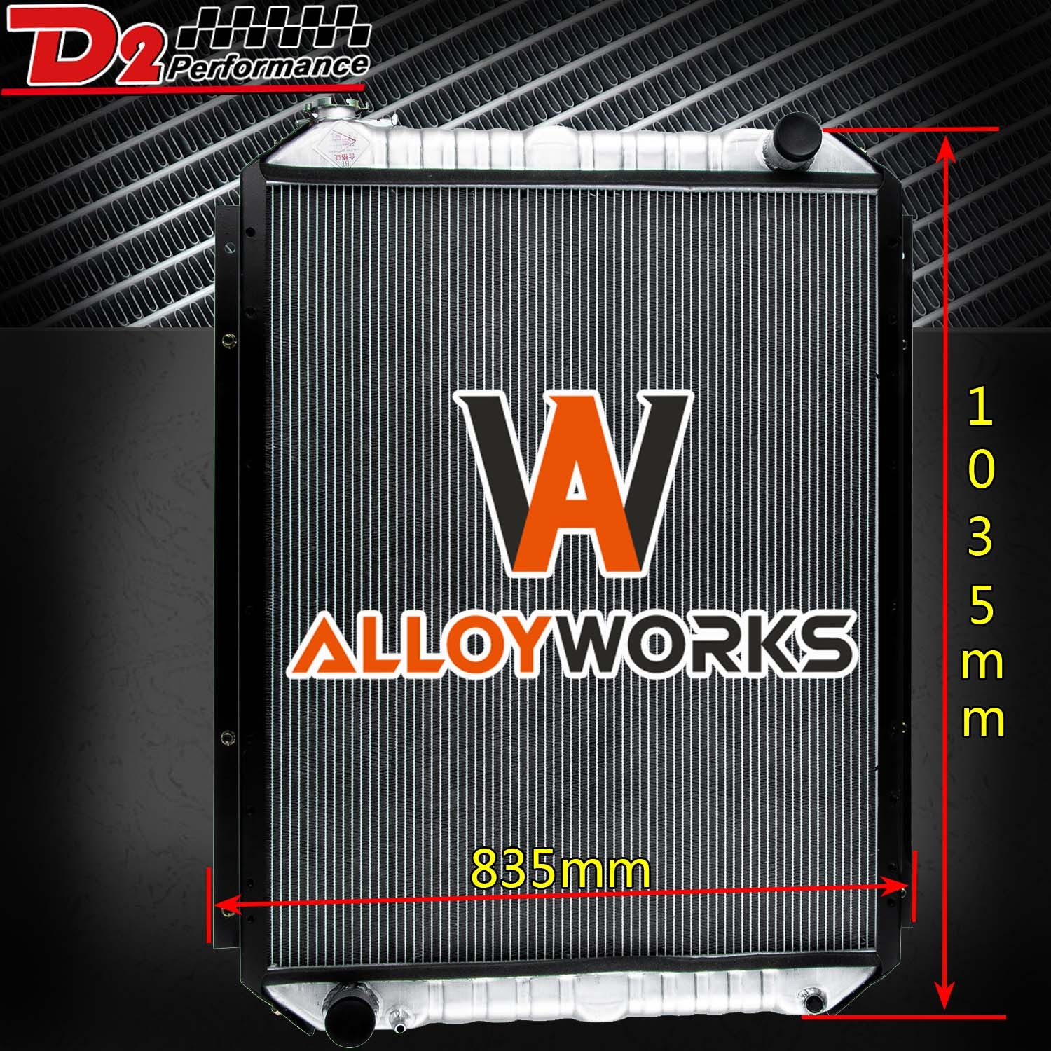 Radiator For Komatsu Excavator PC200-6 PC240-6 PC220-6, 6D95 20Y-03-21510