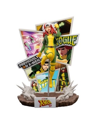 Rogue D-Stage PVC Diorama X-Men '97 Limited SDCC Exclusive Figure 16cm