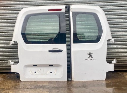 Peugeot Partner Berlingo Combo 19-23 Rear Doors With Glass (pair)