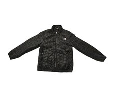 The North Face Thermoball Puffer Insulated Jacket Black Youth Boys 10/12 Medium
