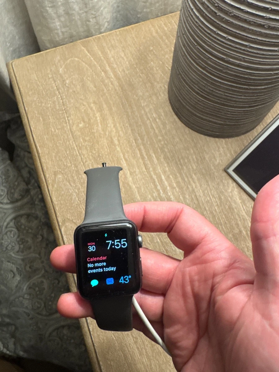 Apple Watch Series 3 Stainless Steel Smart 42 mm Case Wristwatches