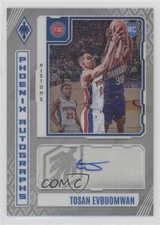 2023-24 Panini Phoenix Phoenix Auto Tosan Evbuomwan #PA-TEV Auto 1f60