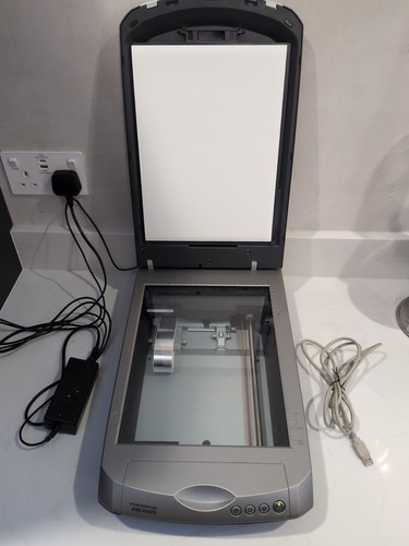 Epson Perfection 4180 High Res Photo Scanner 35mm Filmscanner funktionsfähig