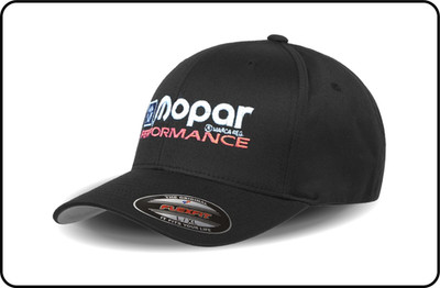Classic Mopar Performance Logo - Flexfit Embroidered Cap/Hat - S/M & L/XL