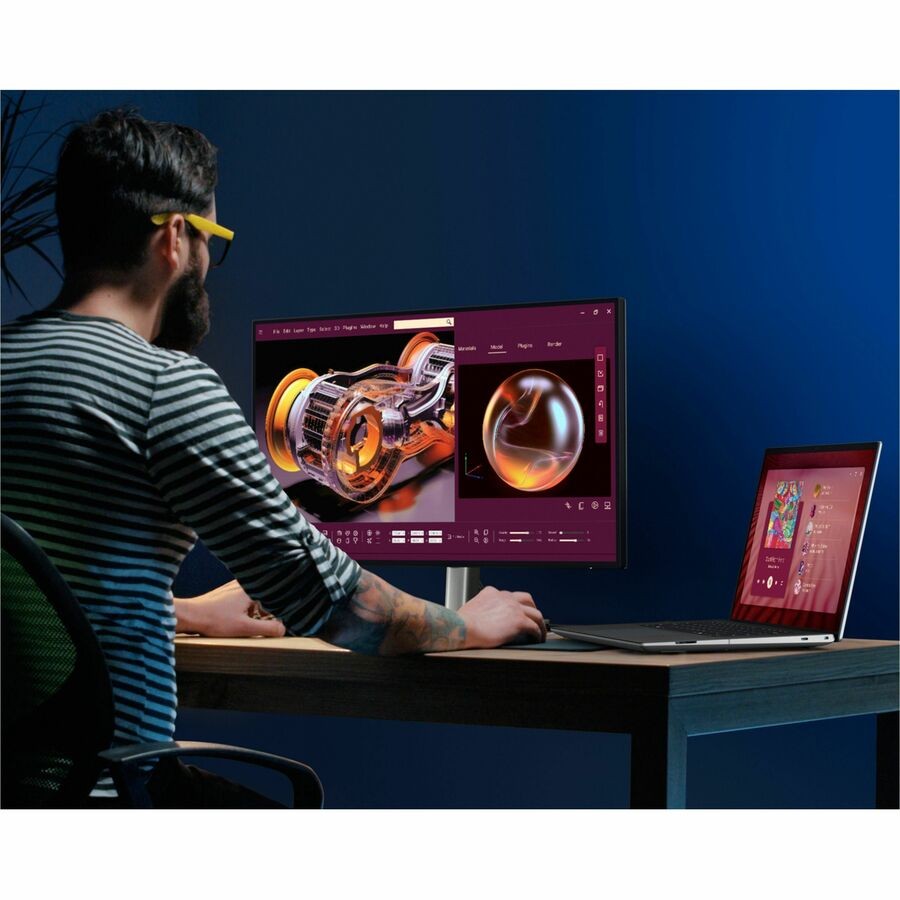 Dell UltraSharp U2725QE 27" Class 4K UHD LED Monitor - 16:9 - TAA Compliant