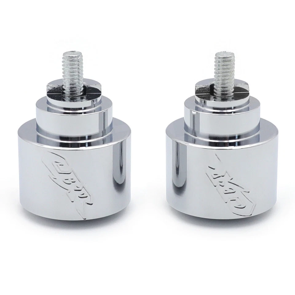 Chromed Hand Bar Ends For Honda Cbr 600 900 929 954 1000 1100 Rr F4I F41986-2012 - Image 2 of 4