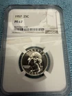 1957 Proof Washington Quarter NGC PF 67