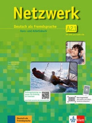 Netzwerk A2 in Teilbänden - Kurs- und Arbeitsbuch, Teil 1 mit 2 Audio-CDs und DV