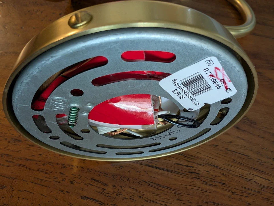 REJUVENATION Regis Single Brass Sconce + Shade - NEW - Image 4 of 4