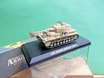 C.D.C. Collection Armour 1/72 #3104:''PZ.KPFZ 4 Typ G''............ladenneu