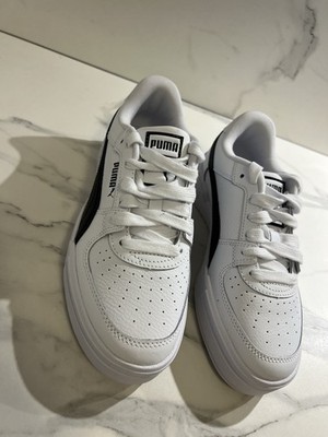 PUMA Vikky Stacked Damenschuhe Größe 38,5 Schuhe Damen Sneaker Weiß/Schwarz NEU