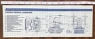 Vintage GI Joe PAC/RAT Missile Launcher Instructions/Blueprints 16.5" x 5.75"