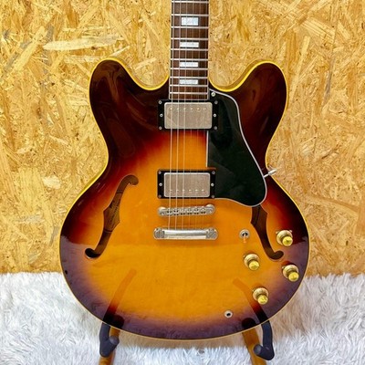 Halbakustische Gitarre Greco SA-64-70 Super Real Sunburst 1980er Made in Japan