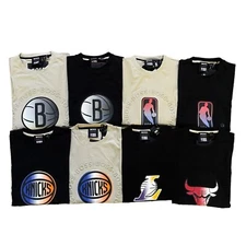 NWT Hugo Boss NBA Men's Relaxed Fit NBA Basket Team T-Shirt Tee with NBA Lanyard