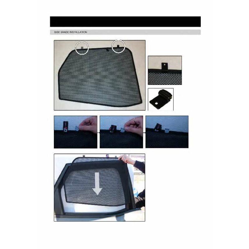 Solarplexius Auto-Sonnenschutz Scheiben-Tönung Passgenau Für OPEL MERIVA A Bj. 03-10 Keine Folie