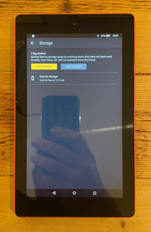 Amazon fire 7 (7th Generation) 12Gb Storage, Red - Image 4 of 4