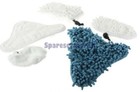 For H20 Steam Cleaner Microfibre Mop Cloth Washable Replacement Pads Kit