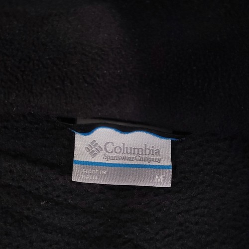 Columbia Georgia Bulldogs Fleece Jacket Mens Medium Black Full Zip UGA NCAA - 第 9/13 張圖片