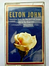 ELTON JOHN - CANDLE IN THE WIND 1997 etc - CASSETTE SINGLE