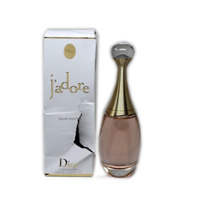 DIOR J'ADORE EAU DE TOILETTE VAPORISATEUR SPRAY 100 ML/3.4 FL.OZ. (D)