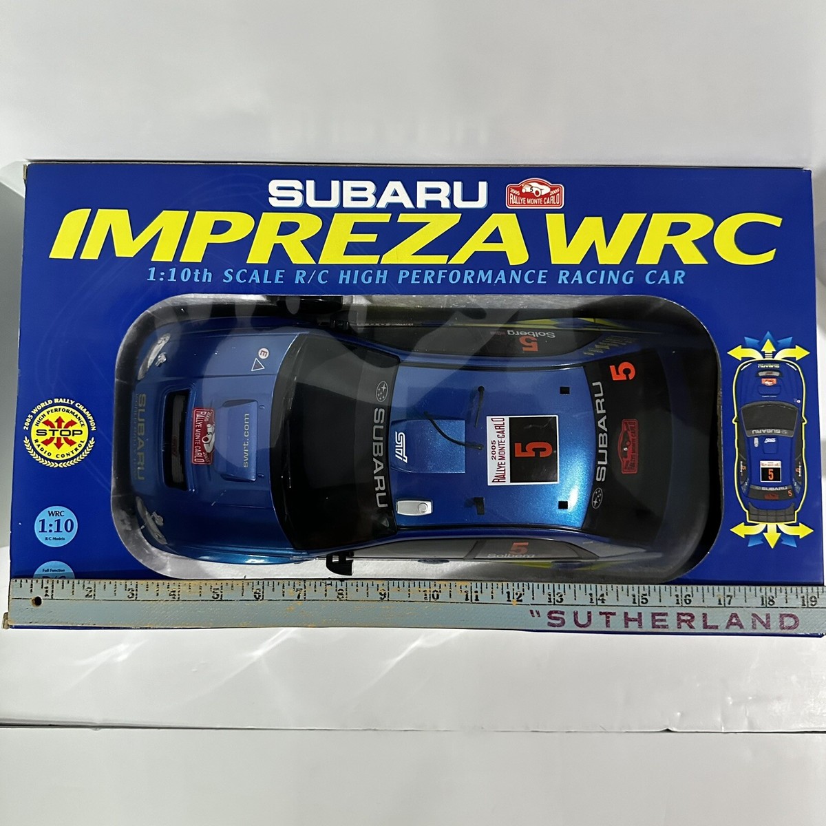 ホビーラジコン SUBARU IMPREZA WRC 58270 Subaru Impreza WRC 1:10 Scale R/C Car Wild Lander Item