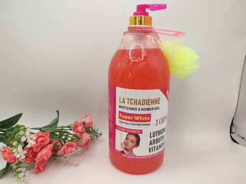 Coffret 4 Gels Douche éclaircissants La Tchadienne - Gamme Super Éclaircissant